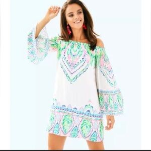 Lilly Pulitzer Nevie -Shoulder Dress